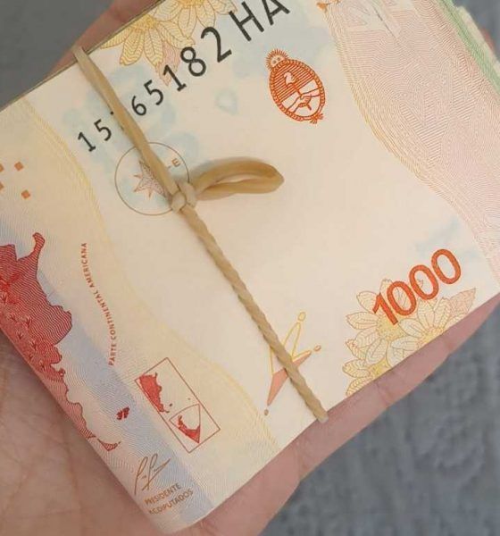 Billetes perdidos en Villa Urquiza